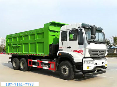 重汽斯太爾壓縮式對接垃圾車