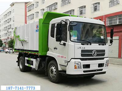 東風(fēng)天錦對接式垃圾車(15方)