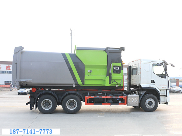 柳汽后八輪勾臂車(20-25噸)圖2