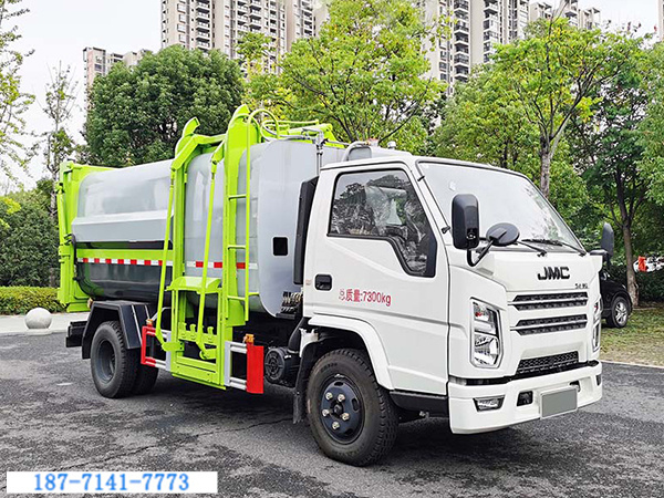 江鈴掛桶垃圾車(6方)圖1
