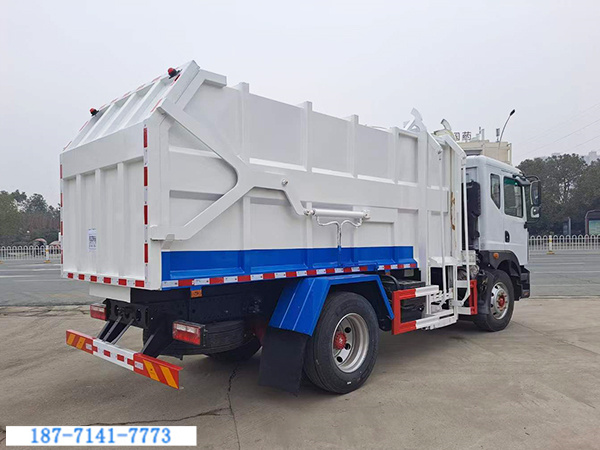 東風(fēng)D9側(cè)掛桶垃圾車(12方)圖3