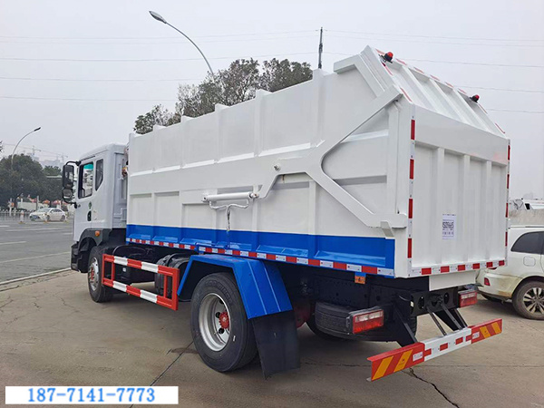 東風(fēng)D9側(cè)掛桶垃圾車(12方)圖4